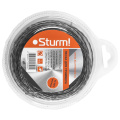 Леска для триммера Sturm GT3535-2,0-7-15 /d=2,0мм, I=15м, семигранник, металлизир., картон
